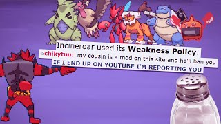 THIS is why you use Weakness Policy Incineroar!