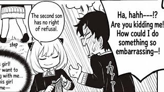 Anya's Lonely Heart, Damian was Forced into Kiss!? [Damian X Anya] Spy X Family Comic Dub