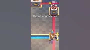 The art of prediction #clashroyale