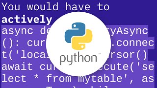 Python async await on condition being true