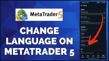 How To Change Language On MetaTrader 5 Account 2024