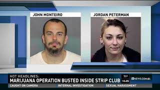 Marijuana operation busted inside strip club