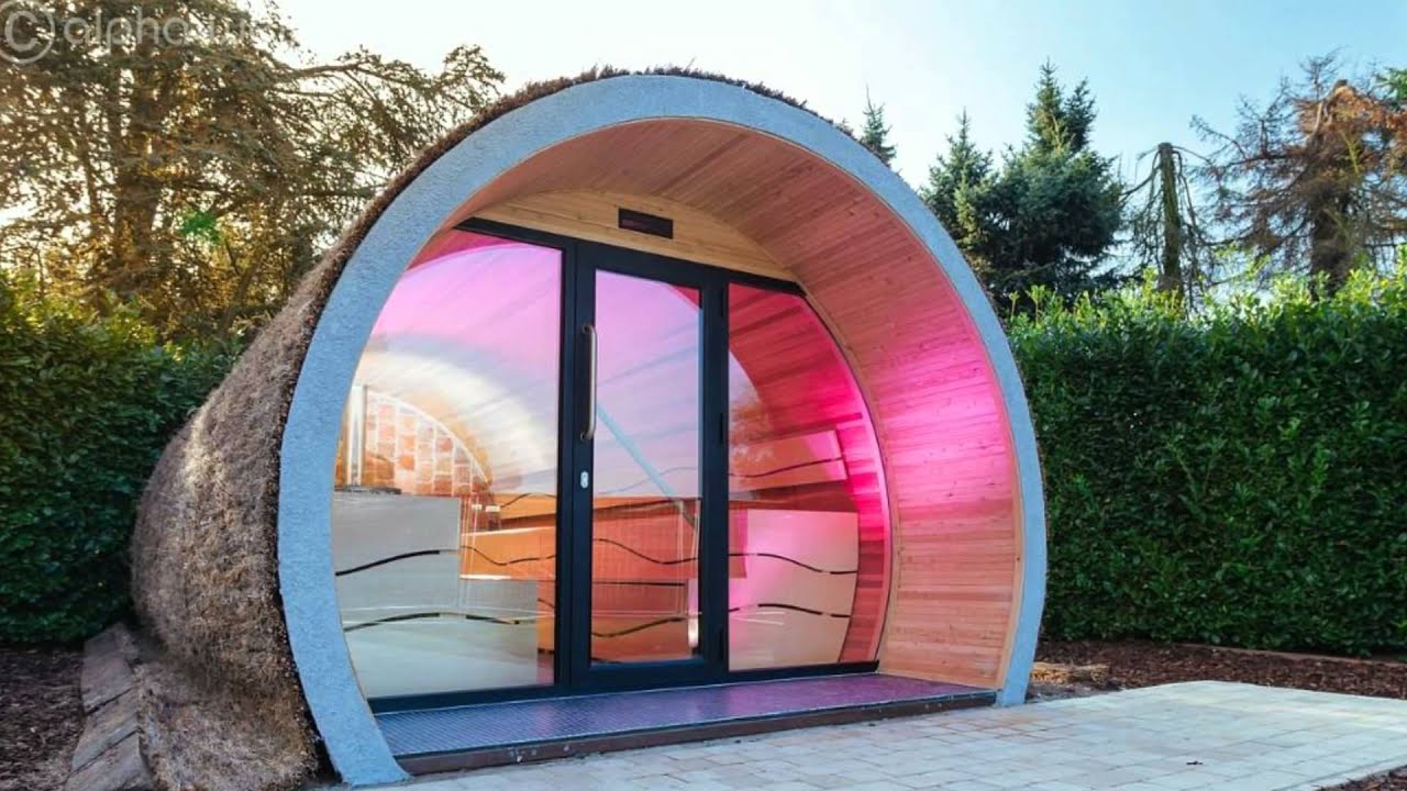 Traumgarten mit ECLIPSE Aussensauna