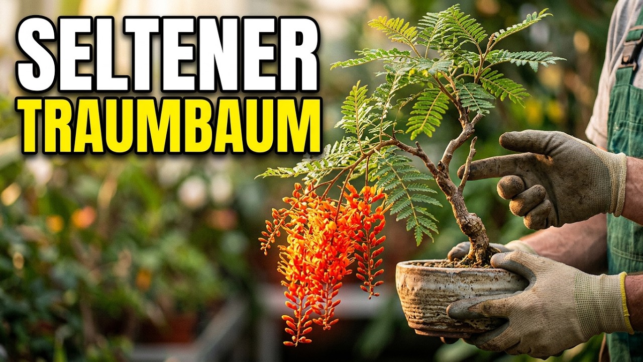 Colvillea racemosa: So außergewöhnlich ist der Korallenregen-Baum