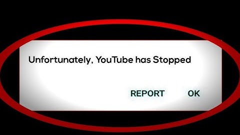 unfortunately youtube has stopped problem kaise thik kare, how to fix unfortunately youtube has