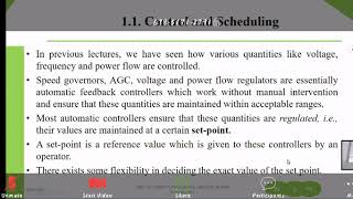 (power system operation and control) video 12