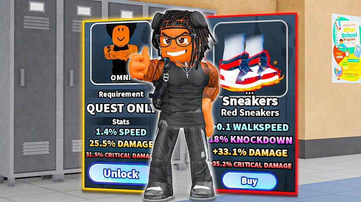 I Found The NEW BEST COMBO In Roblox Fight in A School