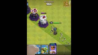 Royal Champion Vs All Level Wizard Tower's...#Shorts#Shortsvideo#Clashofclans