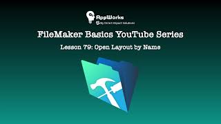Lesson 79: Open Layout by Name Wealth