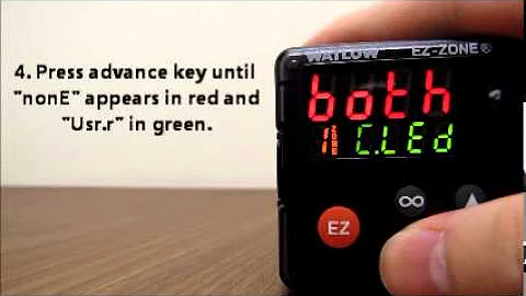 Watlow EZ-ZONE PM 3 of 8 - Reset to Factory