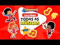 Todas as Músicas do 3 Palavrinhas | Coletânea   de 3 Horas de música infantil | Oficial