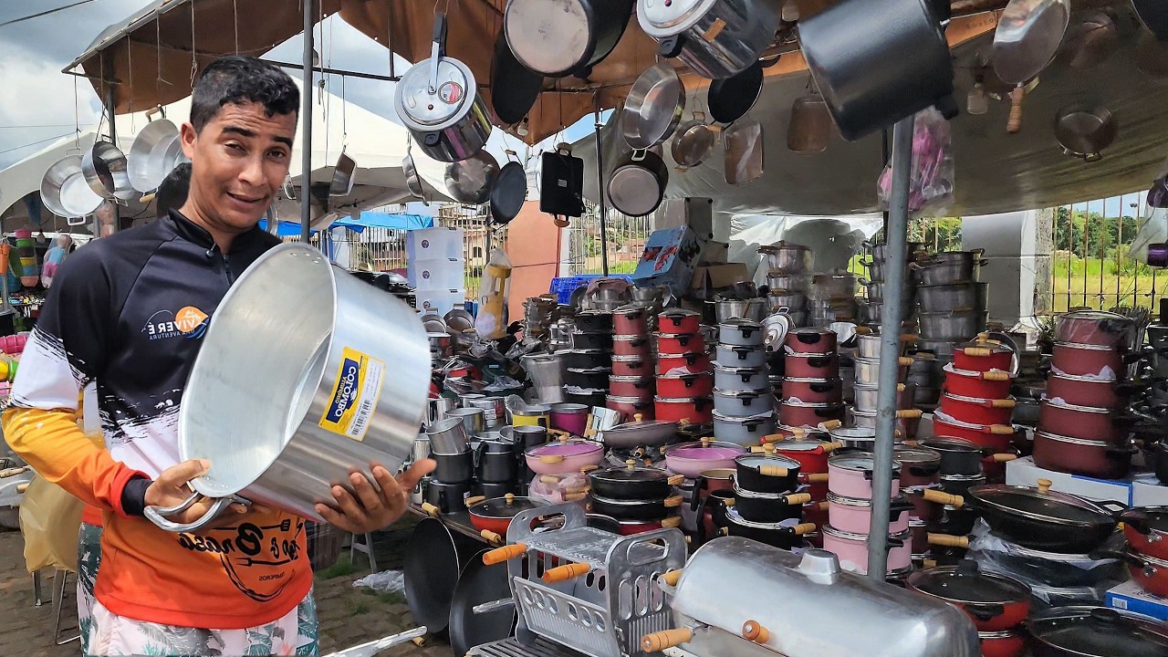A MAIOR FEIRA ANUAL DA REGIÃO/COZINHANDO NA PANELA NOVA