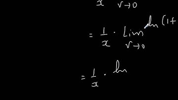 Proof of derivative of ln(x) by first principle.