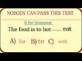 G for Grammar past present future mix ✨ NOBODY CAN PASS THIS TEST