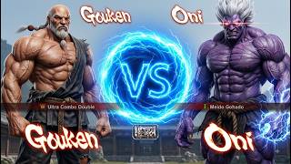 ULTRA STREET FIGHTER 4: Gouken vs Oni - Power of Nothingness vs Destruction!