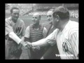 Babe Ruth vs Walter Johnson 1942 Benefit Game Newsreel