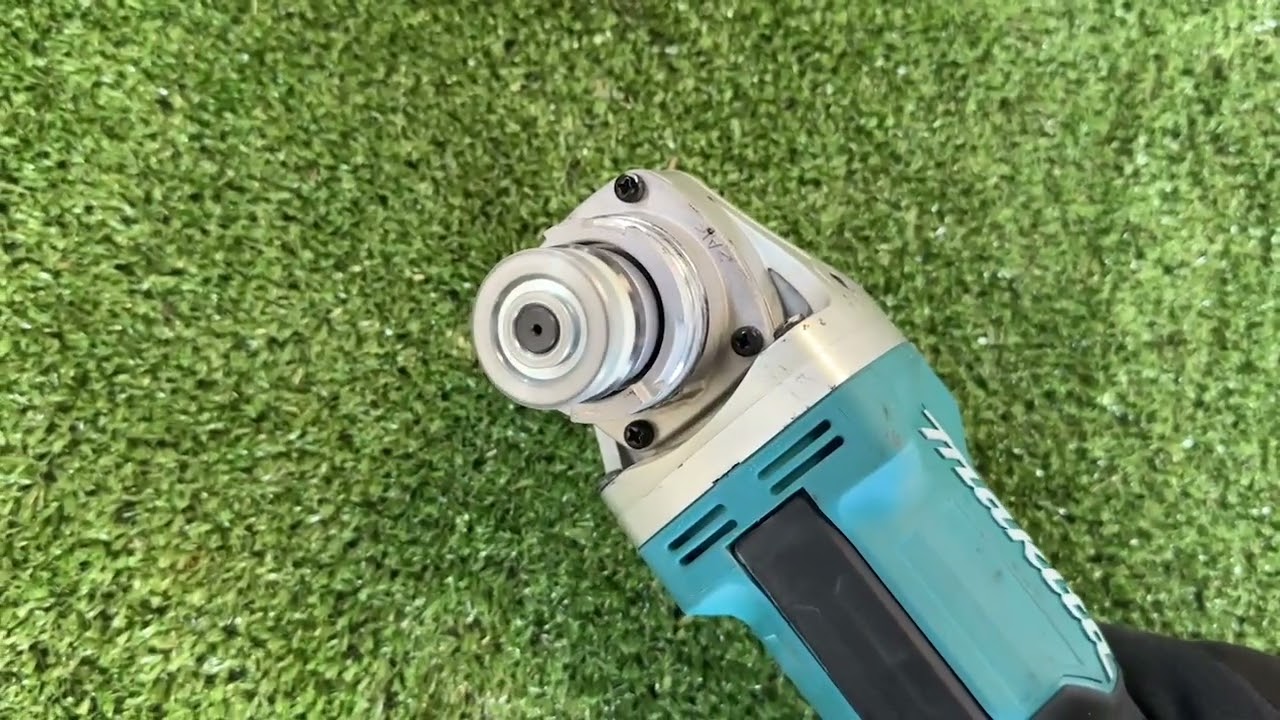 makita マキタ ディスクグラインダー 18V GA418D 簡易動作確認動画 