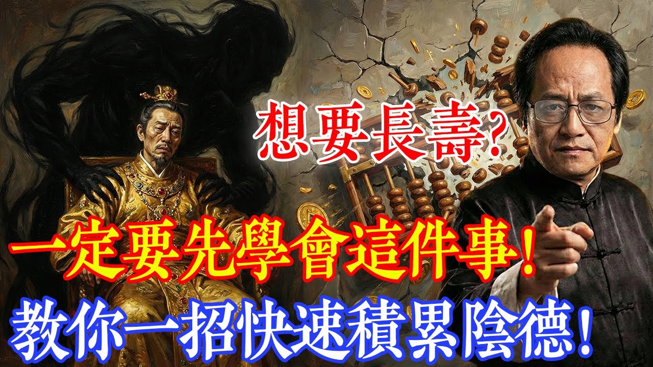 倪海廈：「吃虧」能快速積累陰德？越「精明」的人走得越早！最頂級的「改運」心法，不是燒香拜佛，而是學會這件事！