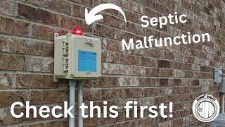 Septic Alarm Going Off? How to Fix a Common Issue : The Aerator Pump (DIY Repair)