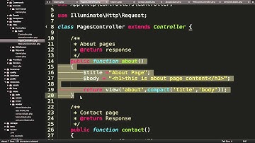 Laravel 5 fast introduction part 2 of 3 in arabic