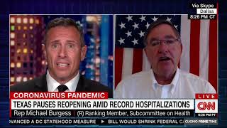 Rep. Burgess Join Cuomo Prime Time