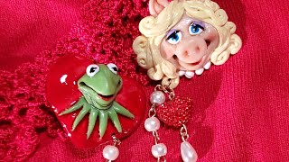 Making a Kermit the frog sculpture for a Valentine's Day!