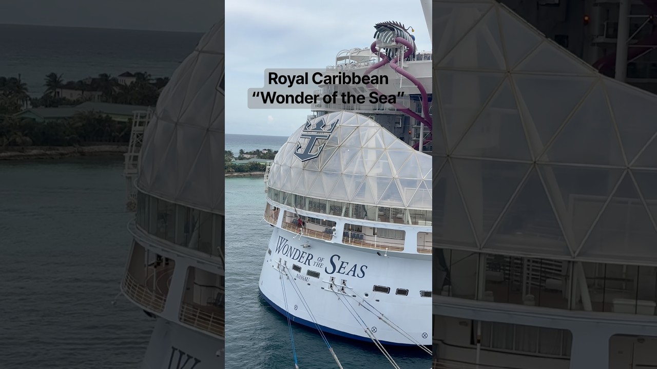 Royal Caribbean “Wonder of the Seas” #cruiseship #usa #miami #bahamas