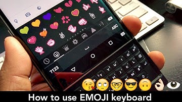 BlackBerry PRIV: Emoji on a BlackBerry
