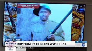 Community honors forgotten WWI hero from Sumter County
