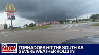 Alabama Tornado: Eufaula hit hard by a twister as severe weather rolls in | LiveNOW from FOX
