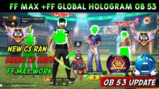 FF Max + FF GLOBAL 3D Hologram Config File | OB53 Free Fire Enemy Location Hack | 3D Hologram File