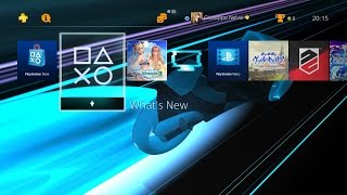 Tron Run/r Free PS4 Dynamic Theme by Truant Pixel (1080p)