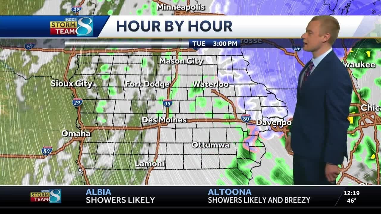 Rain chances to start the week - YouTube