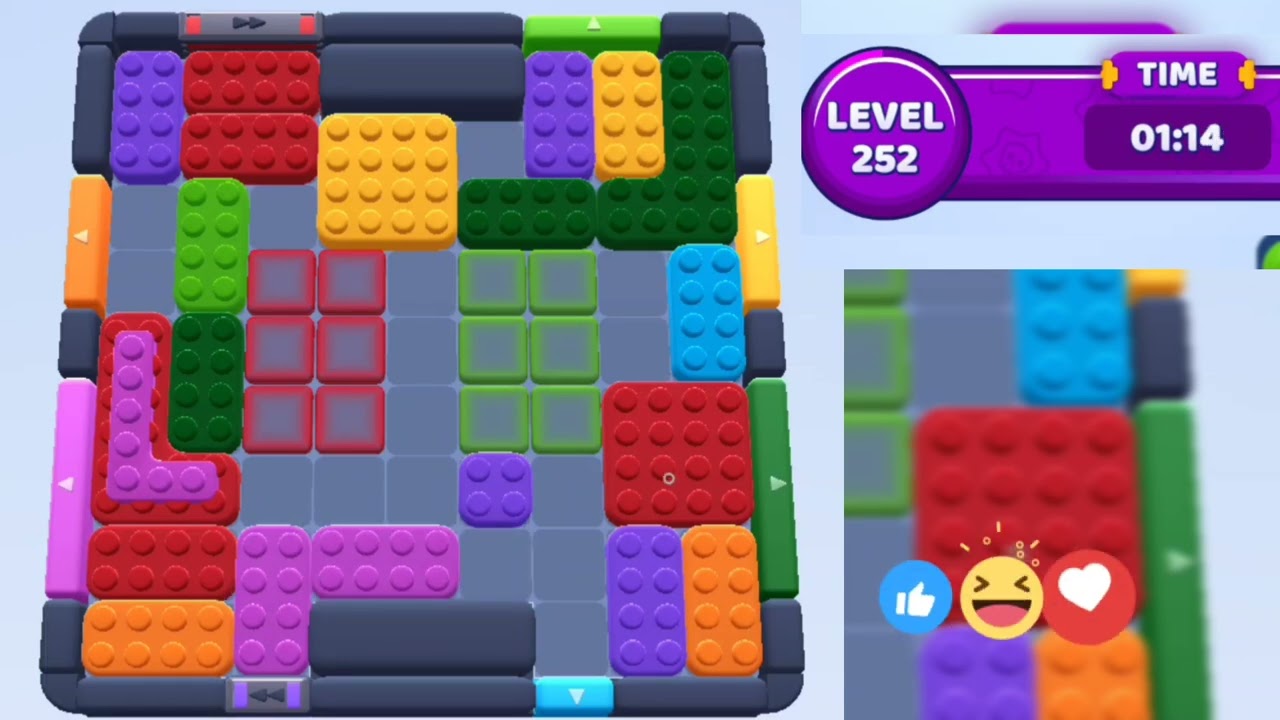 Color Block Jam Level 252 - YouTube
