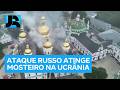 Ataque russo atinge mosteiro histórico e deixa 11 mortos em diversas regiões da Ucrânia