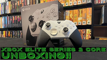 Xbox Elite Series 2 CORE Controller UNBOXING!!