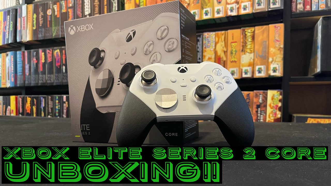 Xbox Elite Series 2 CORE Controller UNBOXING!! - YouTube