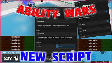 [NEW] Ability Wars Script | AutoFarm, Punch Aura, Hit Boxes Extender, Trolling Players