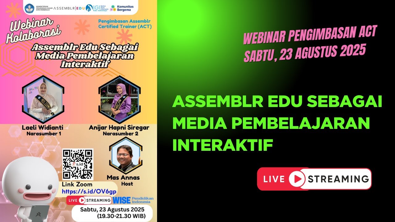 Assemblr Edu Sebagai Media Pembelajaran Interaktif - YouTube