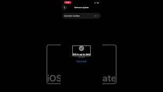 How to check for software update on iOS ￼