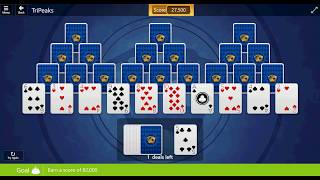 Microsoft Solitaire Collection: TriPeaks - Expert - August 25th, 2017 screenshot 3