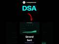 Day 22: Strand Sorting Algorithms | C, C++, Java & Python (Beginner to Advanced)