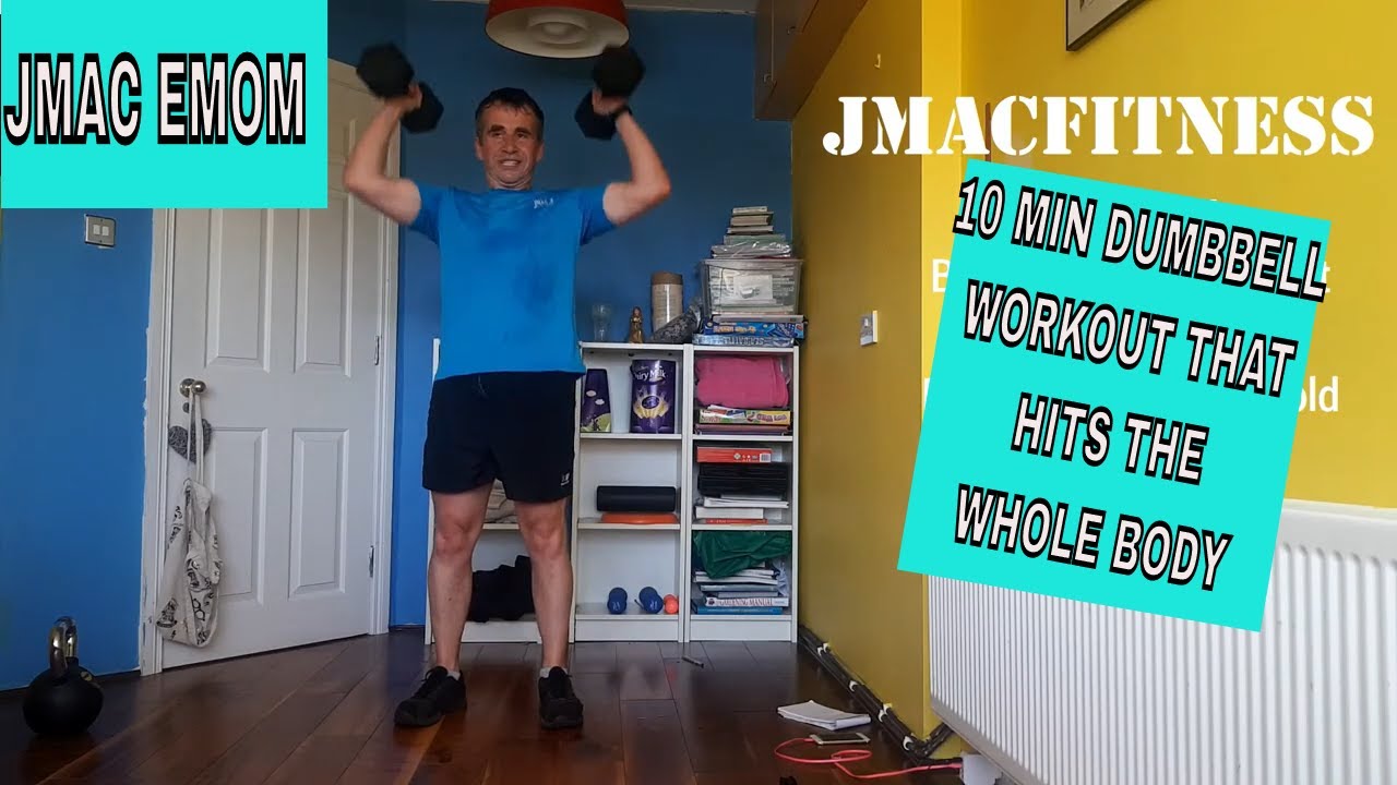 10 MIN DUMBBELL FULL BODY WORKOUT TO LOSE WEIGHT AND BUILD MUSCLE - YouTube