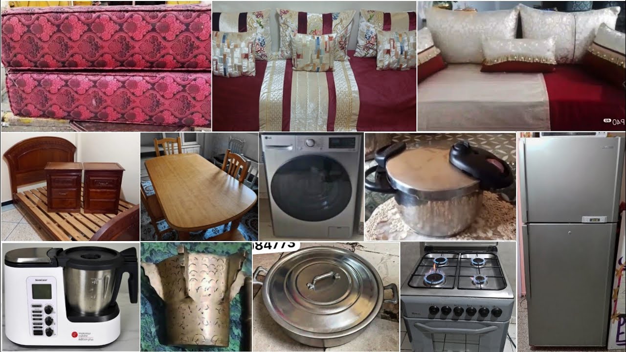 أثاث للبيع💥هميزات اليوم خطيرة بأثمنة مناسبة💥طاولة أكل💥غسالة ملابس💥كويزينير💥ثلاجة💥و مزيد من الهميزات💥