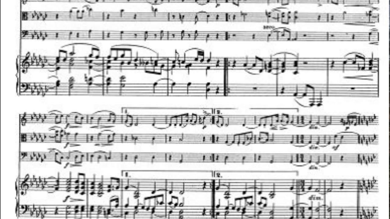 Schumann Piano Quartet Op.47 - III. Andante Cantabile Schumann Piano Quartet Op.47 - III. Andante Cantabile