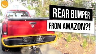 3rd Gen Ram - Blacked Out Rear Bumper From Amazon