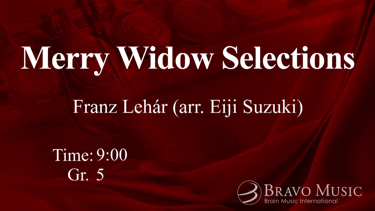 The Merry Widow Selections by Franz Lehár (arr. Eiji Suzuki) - YouTube