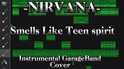 Nirvana - Smells Like Teen Spirit - Instrumental GarageBand Cover - EnchantedKoi