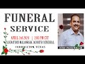 Jose padanilam 63 funeral service  432024