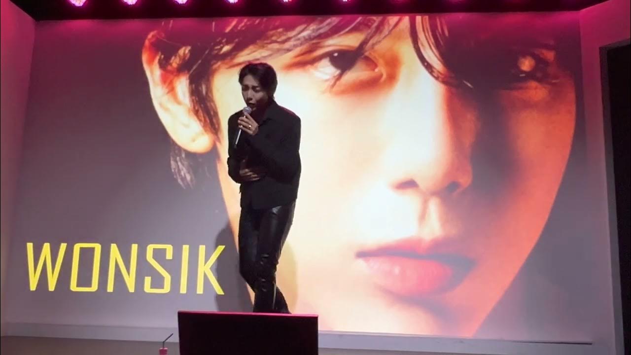 TMC WONSIK 『아로하』 2023/06/13[夜]TMC日本デビュー記念6月公演〜Wonsik solo live〜 @渋谷ばぐちか